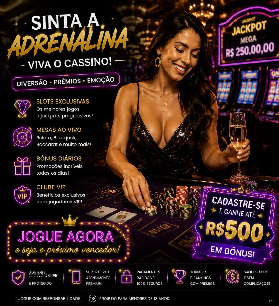 Certificações de segurança e licenças da 69a
